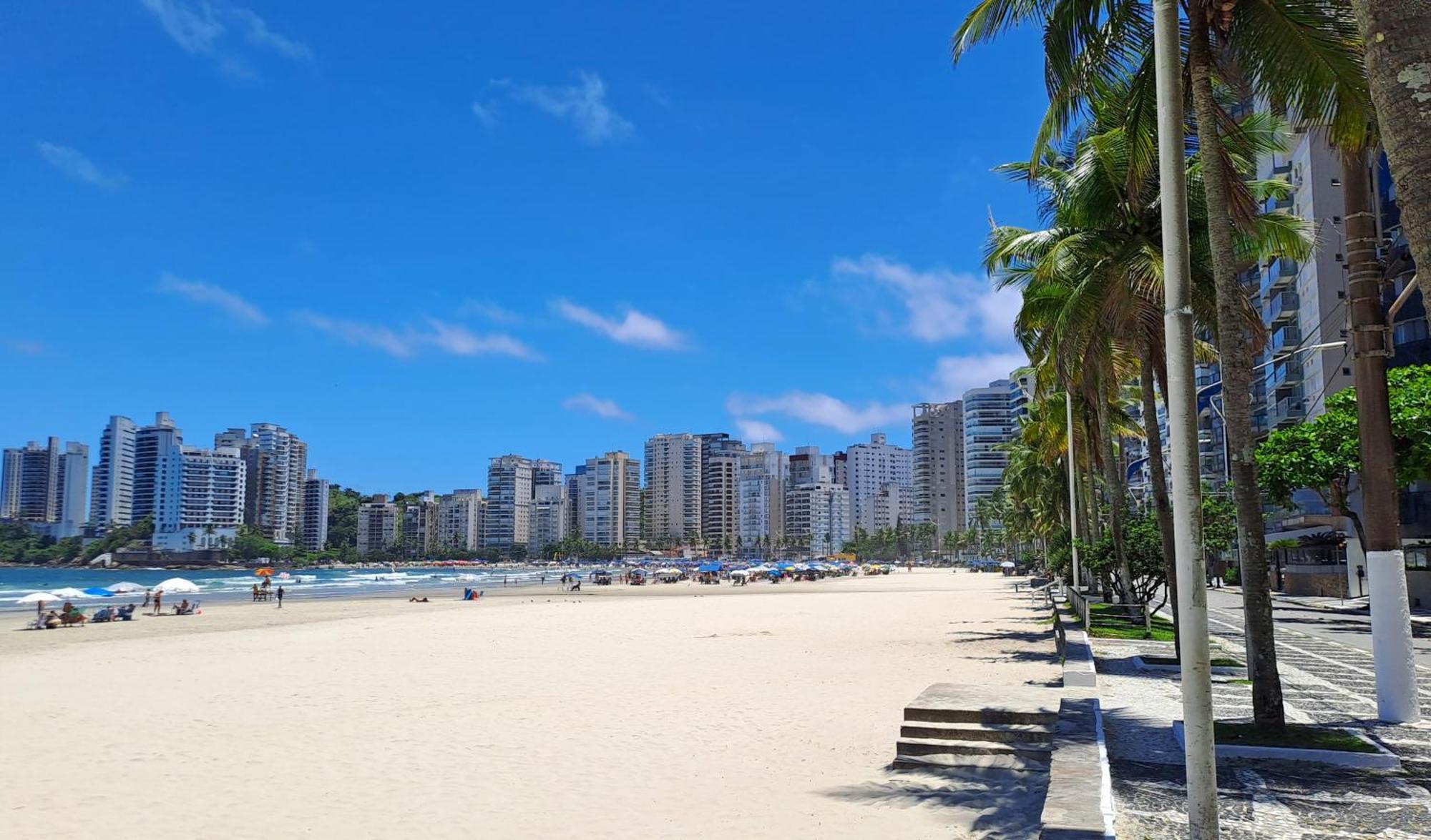 Pe Na Areia - Asturias - Beach Host Guarujá Exterior foto